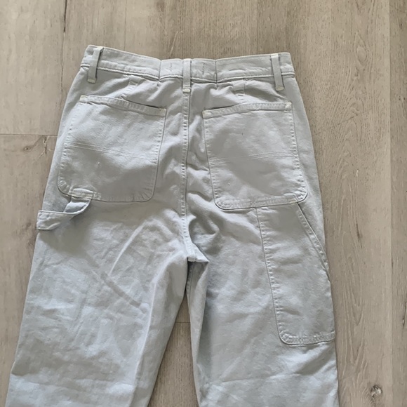 Madewell‎ Carpenter Relaxed straight Leg Pants Jean size 28 bohemian - Picture 15 of 16